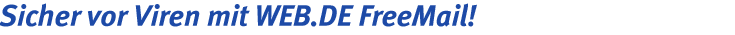 Sicher vor Viren mit WEB.de FreeMail